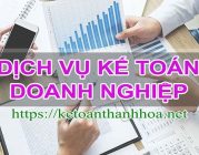 Kế toán doanh nghiệp Thanh Hóa