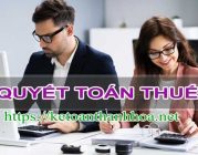 Dịch vụ quyết toán thuế cho doanh nghiệp